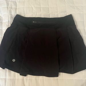 Lululemon Pace Rival Skirt Black